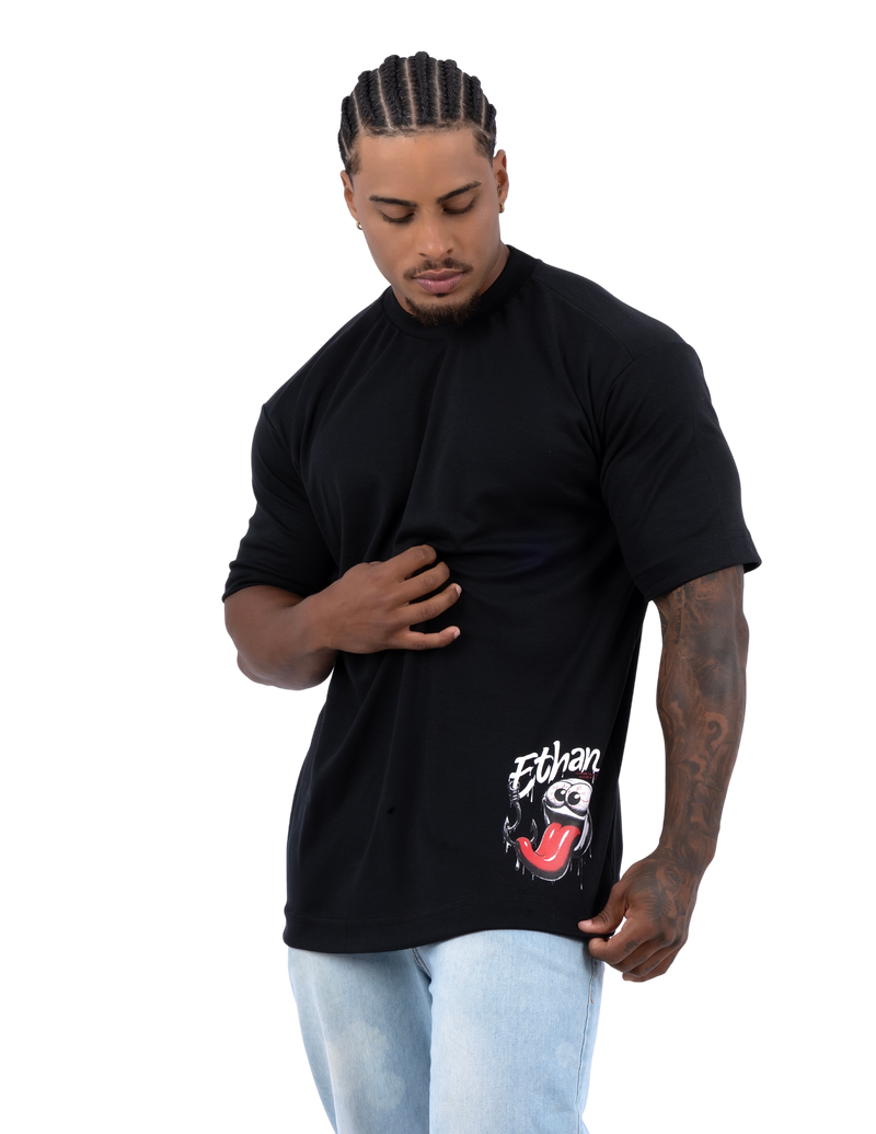 Camiseta Oversized Ethan Hooked Tongue