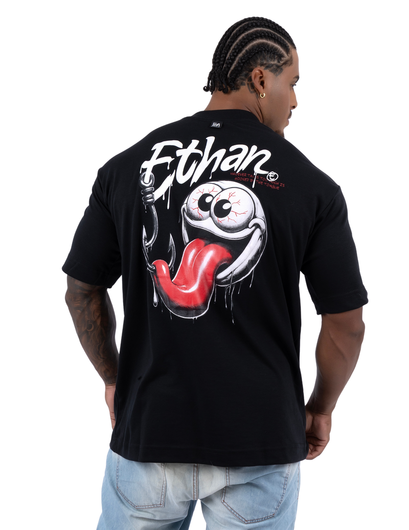 Camiseta Oversized Ethan Hooked Tongue