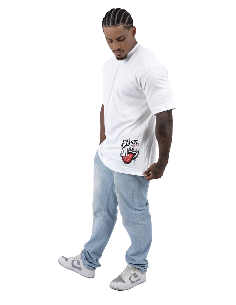 Camiseta Oversized Ethan Hooked Tongue